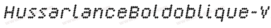 HussarlanceBoldoblique-VnY0字体转换