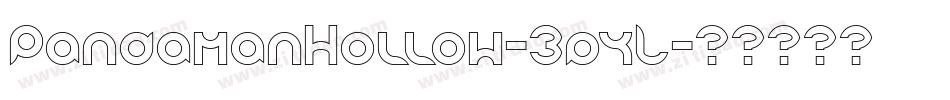PandamanHollow-3pyL字体转换