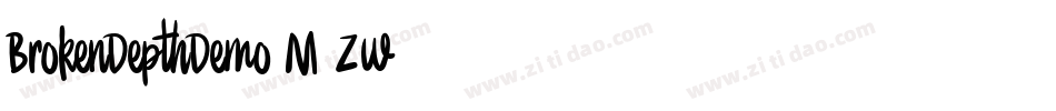 BrokenDepthDemo-M5Zw字体转换