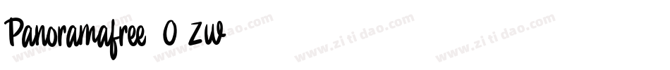 Panoramafree-2O1Zw字体转换 Panoramafree-2O1Zw字体转换