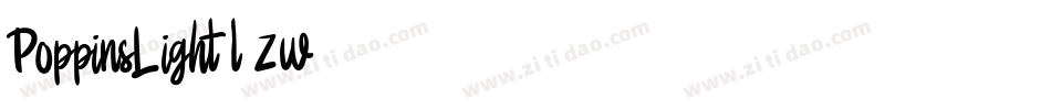PoppinsLight-l4Zw字体转换
