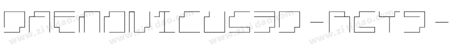 Daemonicus3D-r6Y9字体转换