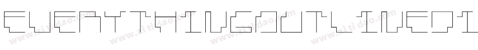 EverythingOutlinedInverseBold-2R4w字体转换