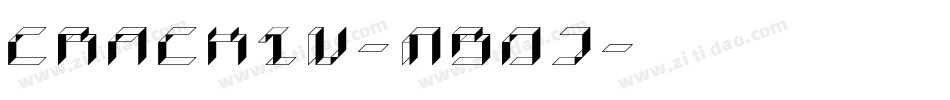 Crackin-MB0J字体转换