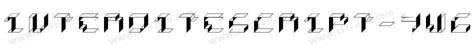 Interditescript-7w6R字体转换