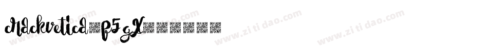 Crackvetica-P5Gx字体转换