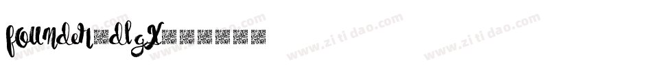 Founder-dLGx字体转换