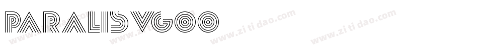 Paralis-Vgo0字体转换