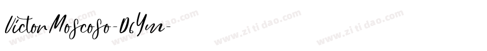VictorMoscoso-D6Ym字体转换