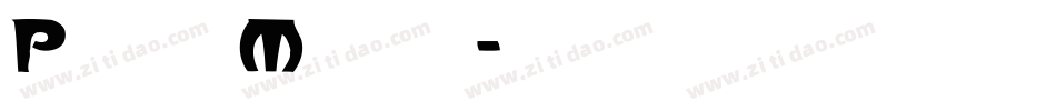 ParisMetro字体转换