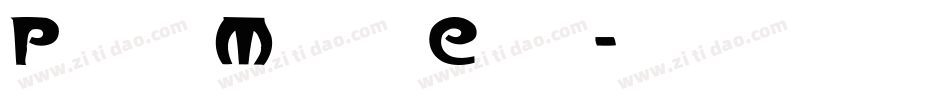 ParisMetroCaps字体转换