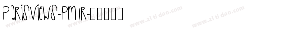 Parisviews-PM1r字体转换 Parisviews-PM1r字体转换