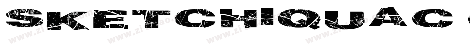 Sketchiquac-oXGz字体转换 Sketchiquac-oXGz字体转换
