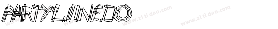 Partyline-26do字体转换