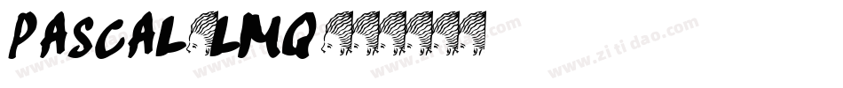 Pascal-lmq字体转换