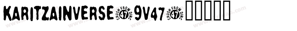 KaritzaInverse-9V47字体转换