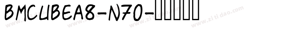 BmCubeA8-n7O字体转换