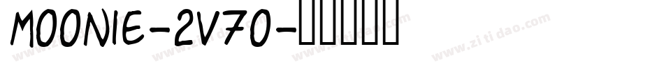 Moonie-2v7o字体转换