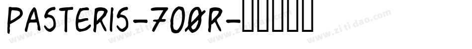Pasteris-7O0R字体转换