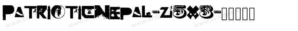 PatrioticNepal-z5x3字体转换