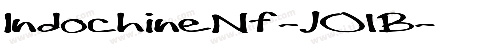IndochineNf-JO1B字体转换