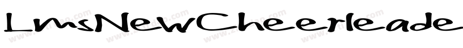 LmsNewCheerleader-1a1B字体转换