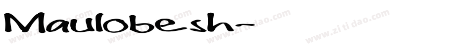Maulobesh字体转换