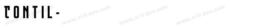 Tontil字体转换