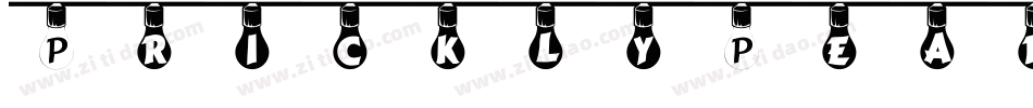 PricklyPearRegular-wDRz字体转换