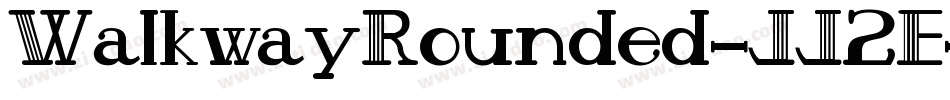 WalkwayRounded-JJ2E字体转换