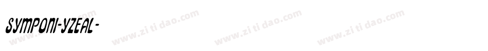 Symponi-YzEaL字体转换 Symponi-YzEaL字体转换
