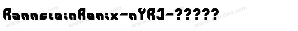 RammsteinRemix-nYRJ字体转换
