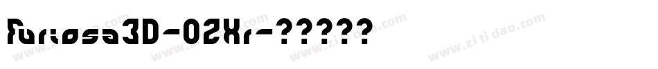 Furiosa3D-0ZXr字体转换