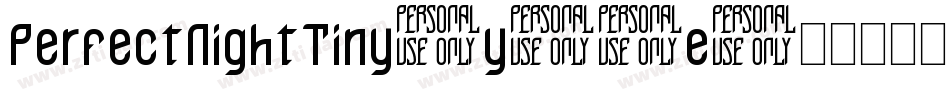 PerfectNightTiny-y53e字体转换