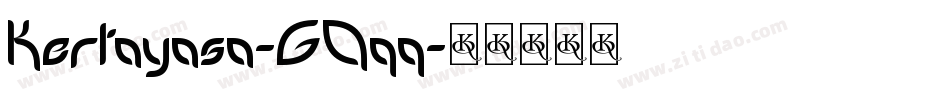Kertayasa-GAqq字体转换