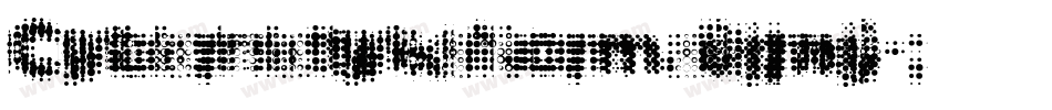 CybernetykaNormal-jrxj字体转换