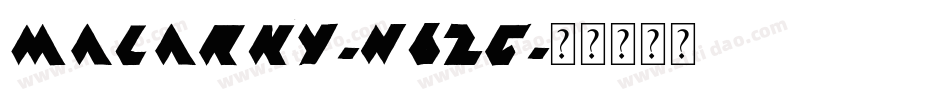 Malarky-n6zg字体转换