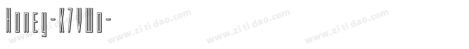 Honey-K7VWo字体转换