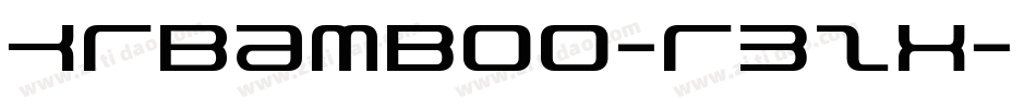 KrBamboo-r3zx字体转换