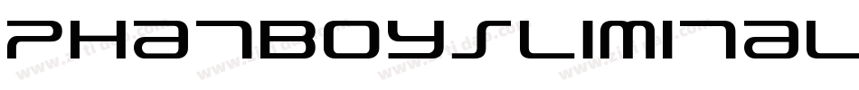 PhatboyslimItalic-lBW0字体转换
