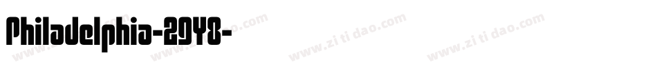 Philadelphia-29Y8字体转换 Philadelphia-29Y8字体转换