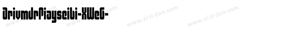 ArivmdrPiayseibi-XWeG字体转换
