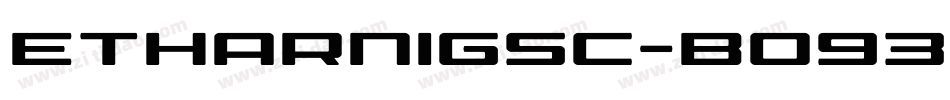 Etharnigsc-Bo93字体转换