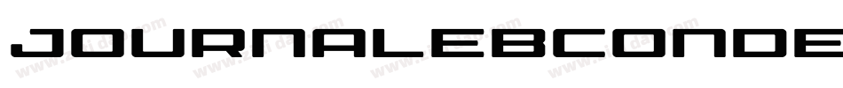 JournalebCondensed-3j93字体转换