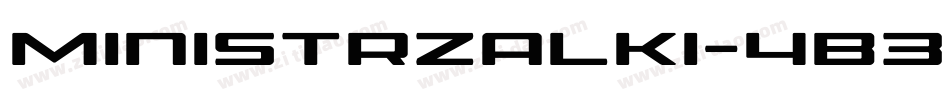 Ministrzalki-4B3p字体转换