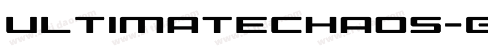 UltimateChaos-g3P3字体转换