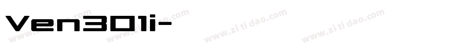 Ven301i字体转换