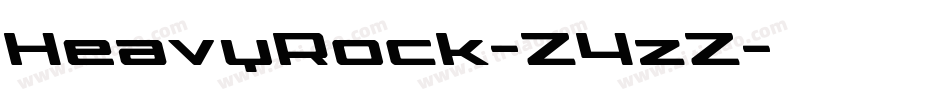 HeavyRock-Z4zZ字体转换
