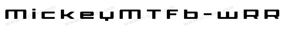 MickeyMTfb-wRRn字体转换