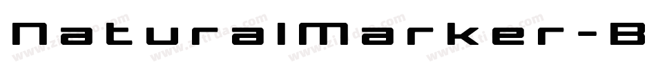 NaturalMarker-BZRn字体转换 NaturalMarker-BZRn字体转换